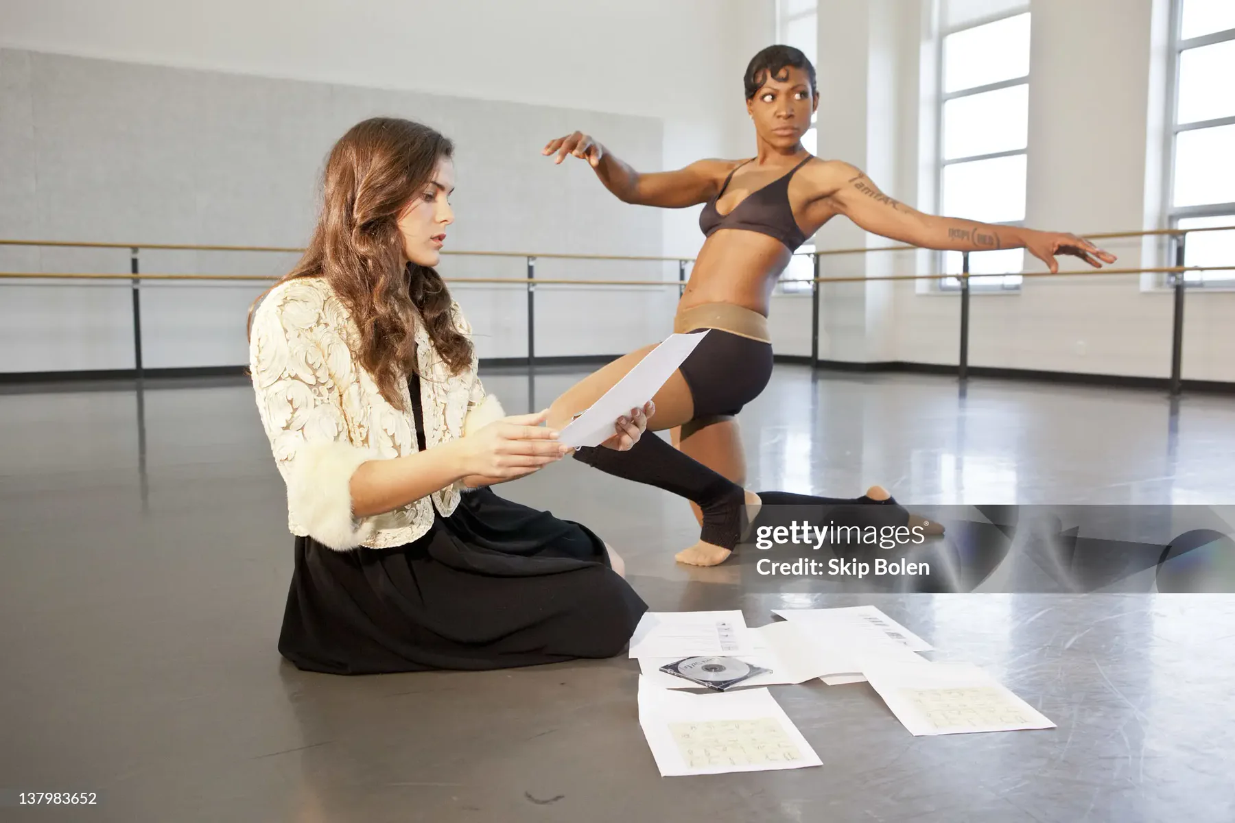 Notes and embodied inquiry on a studio floor during a NOCCA process